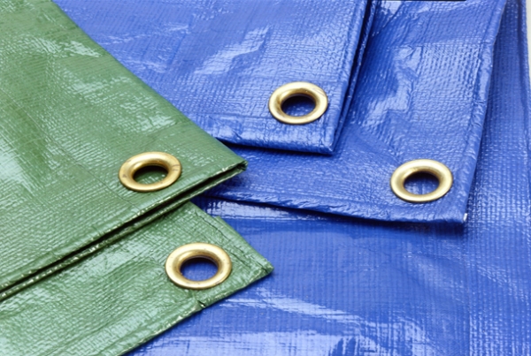 Polyethylene Sheet / Tarp (Blue/Green, White)