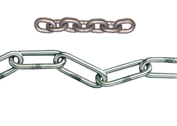 Short & Long Link Plated Chain