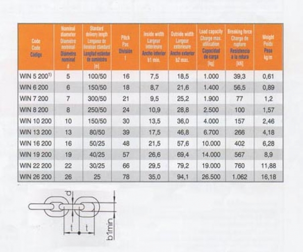 Chain (Lifting – Grd 10)